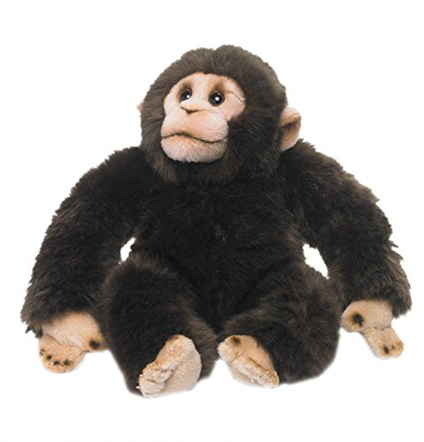 WWF Plüsch Kollektion WWF16091 - Plüschfigur Schimpanse 23 cm, Plüschtiere