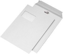 SECURITEX 365550 Versandtasche, B5, weiß, ohne Fenster, 130 g/qm