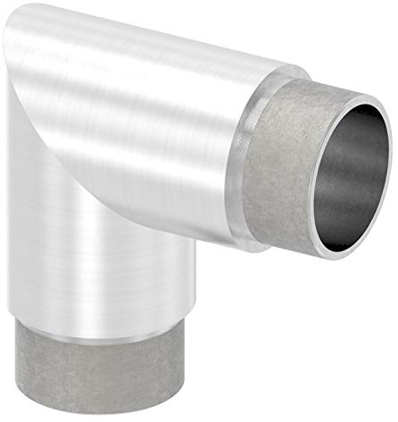 Rohrbogen 90° scharf, für Rohr 42,4 x 2,5mm