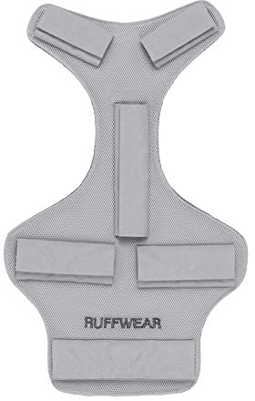 RUFFWEAR Swamp Cooler Core, 3-Lagen-Einsatz für Westen und Hundejacken, kühlender Brusteinsatz, stabilisiert Rucksäcke und Geschirre, hält Hunde bei heißem Wetter kühl, Graphite Gray, X Small