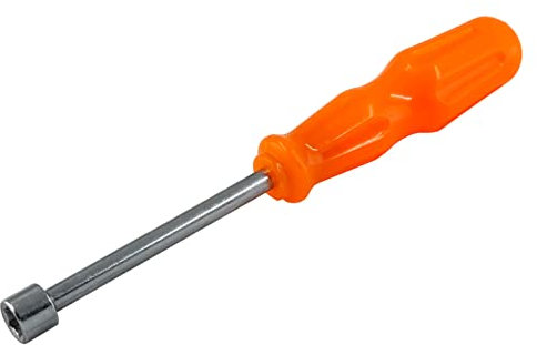 Biaungdo Cacciavite a bussola da 7 mm, cacciavite esagonale in acciaio ad alto tenore di carbonio con punta non magnetica cacciavite a dado esagonale utensile manuale