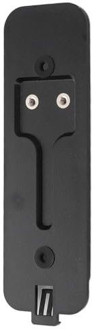 Topyond Backplate for Video Doorbell Plastic Replacement Part,Mount Accessory for Video Doorbell,Back Panel Doorbell Camera Mount for Home Security (Black)