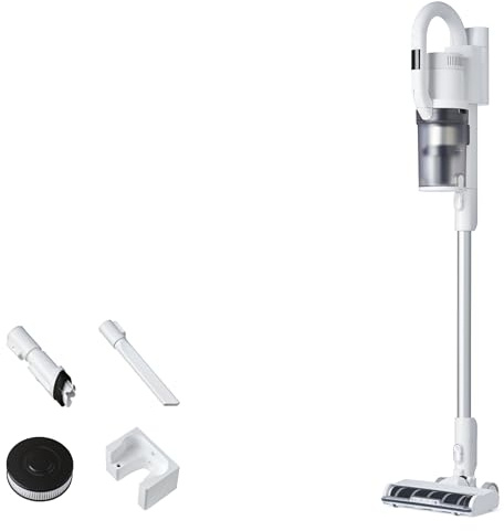 Nilfisk S1 Home Aspirateur sans Fil - Aspirateur Vertical et aspirateur à Main 2 en 1 - Filtre HEPA 13 - Blanc (550W)