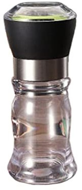 Macinapepe pratico macinino manuale per pepe e sale, macinino per spezie e grani in porcellana, utensili da cucina, macinino per pepe (D)