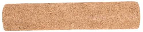 TOYANDONA Tappeto in Fibra di Cocco Naturale per Rettili e Tartarughe, Resistente, Traspirante, Tagliabile (0,5x2 M), per Terrario e Allevamento Domestico