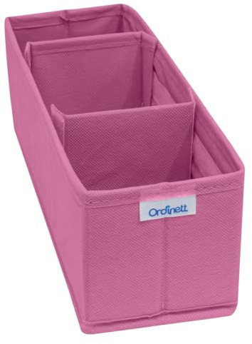 Ordinett Divisore S Blossom | Rosa | 30,5x10x10 cm | Pieghevole