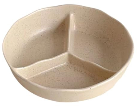 Piatto Porzionato,Set Piatti Divisi, Piatti Menù,Piatti da Picnic, Divisi, da Picnic,Set di Divisi, da Porzione Riutilizzabili,Piatti da Picnic Profondi