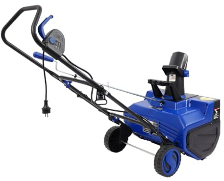 Elektro Schneefräse, 2400W Elektro Motor, Schneefräse mit LED Leuchten, Schneepflug für Haushalten, Fabriken, Städtischen Straßen