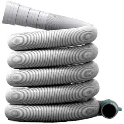 1m 3m 5m Washing Machine Drain Hose Flexible Drain Hose Extension Pipe Washer Discharge Tube(5m)
