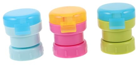 MERRYHAPY 3 Pezzi Tappo Per Bottiglia Portatile Anti-Soffocamento Per Tappo Per Bottiglia Con Cannuccia Con Cannuccia D’Acqua