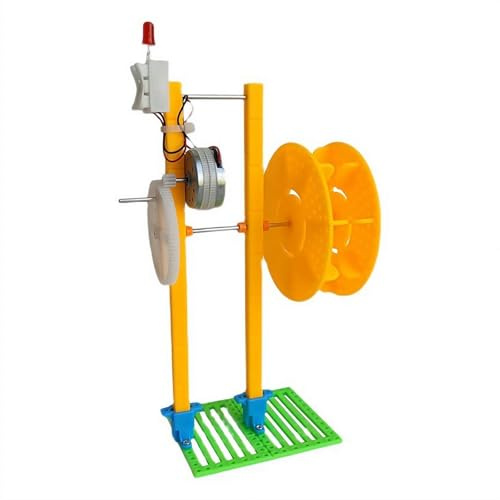 Hand-Cranked Water Turbine Generator Science Kit, DIY Hydroelectric Power Model for Student Physics Experiments, Reusable Components