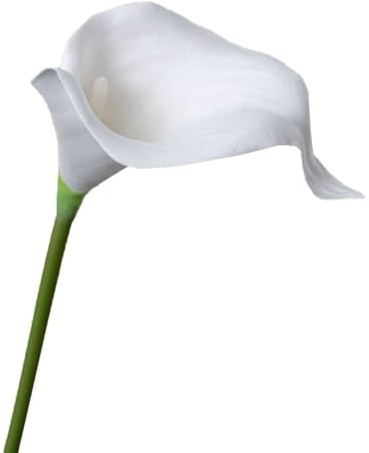 Gettimore Künstliche Calla-Lilienstrauß, lebendige PVE-Blumen für Heimdekoration, Hochzeit, Büro, keine Wartung, 5 Stück