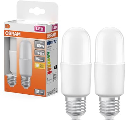 Osram LED STAR CLASSIC STICK Frosted 60 non-dim 8,5W/827 E27