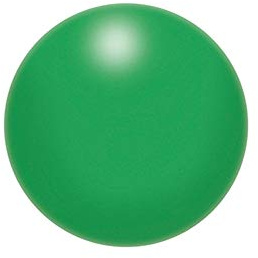 Aidapt Balle de Musculation Anti-Stress en Mousse Couleur Vert