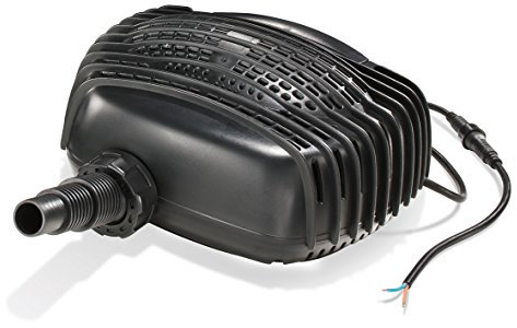 esotec Solar Ersatzpumpe Adria, 12-18V/DC Bachlaufpumpe, universell einsetzbare Teichpumpe, Einzelpumpe, Ersatzteil, Zubehörpumpe Erweiterungspumpe, IP68 101761