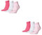 PUMA 6 pair Sneaker Quarter Socks Unisex Mens & Ladies In 3 Colours, Farben:422 - pink lady, Socken & Strümpfe:39-42