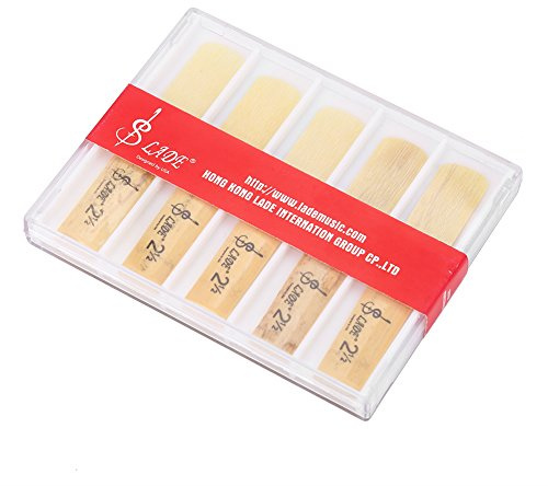 Klarinettenblätter 2.5 Kunststoff - 10 Stücke Bb B-Flach Clarinet Reeds Schilf für Klarinette