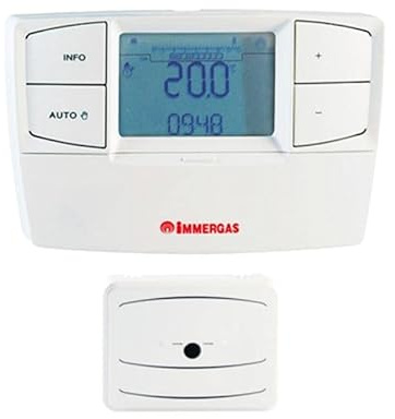 Immergas CARV2 Wireless CRONOTERMOSTATO Digitale MODULANTE SETTIMANALE Senza Fili