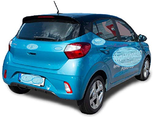 Solarplexius Auto-Sonnenschutz Scheiben-Tönung passgenau für Hyundai i10 ab 2019 Komplettsatz Keine Folie