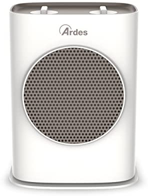 ARDES - AR4P03O SOUND O Termoventilatore Ceramico Oscillante 1500W - Termoventilatore con Pannello Comandi - Termoventilatore Silenzioso Oscillante Compatto - Portatile con Maniglia