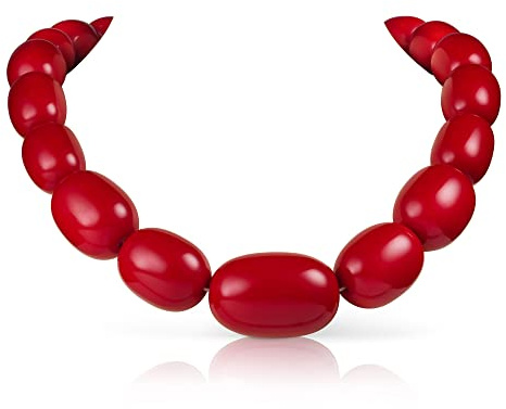 ZAVANA Große Statement-Halskette für Damen und Teenager-Mädchen, handgefertigte Boho Chic Chunky Halskette für Frauen, eleganter Bohemian Modeschmuck für Frauen