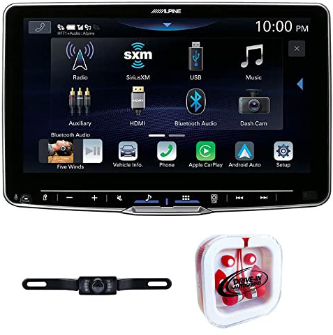 Alpine Halo9 ILX-F509 9 Digital Multimedia Receiver & (Does Not Play Discs) w/License Plate Camera