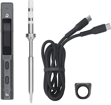Mini Lötkolben Set 65 W Temperaturbereich 50–400 ℃ USB Type C 65 W DC9–24 V TS101 Kits Für Reparaturen Elektronik