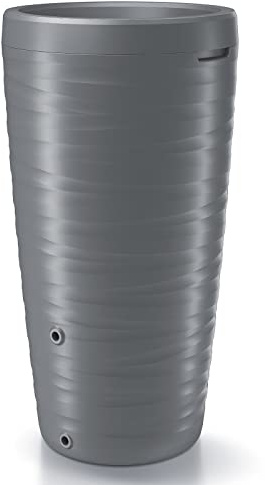 FLORANTIA Regentonne Treviso 240 Liter grau