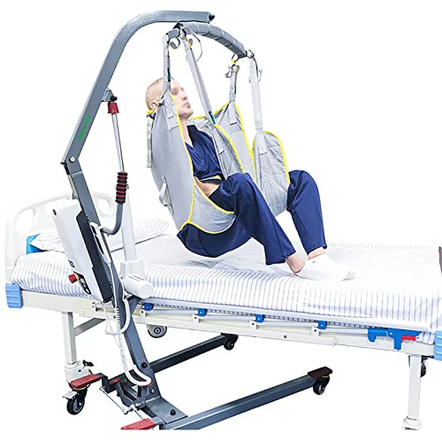 Patient Lift Sling Heavy Duty Transfer,Hoist For Lifting Elderly Divided Leg Shower Sling For Patient Lifts Heavy Duty Transfer Sling For Disabled Elderly (Grey)