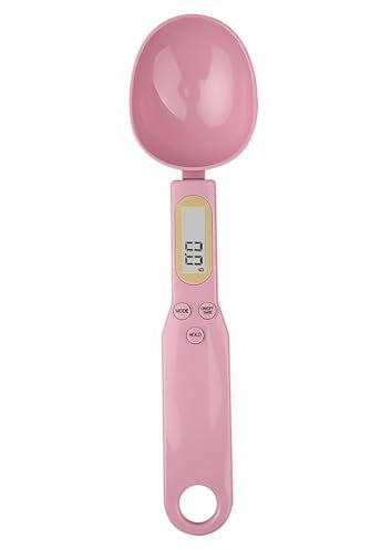 Food Scale Spoon, Electronic Kitchen Scale Spoon, Scale LCD Display Device with Switchable, Durrable Food Cooking Scale, High Precision Measuring Spoon, Kitchen Scale Spoon for Cooking