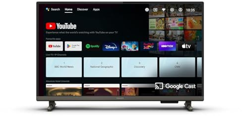 Philips 24HFL4518/12 TV Hospitality 61 cm (24) HD 250 cd/m? Smart TV Nero 6 W