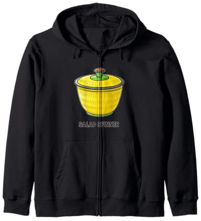 Essoreuse à salade amusante de dessin animé Sweat à Capuche