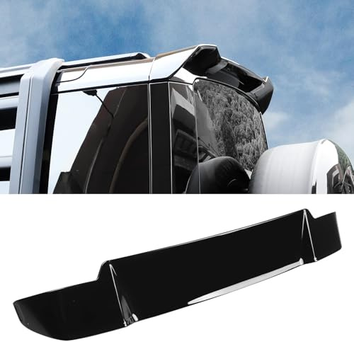 Rear Tail Spoiler Wing Trunk Lip Compatible with 2020-2025 Land Rover Defender 90 110 130 Exterior Accessories ABS Plastic Gloss Black