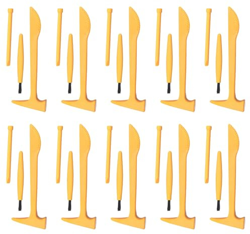 Ginwrek Ausgrabungsset für Kinder Paläontologen-Set mit 10 Teilen: Hammer Meißel und Pinsel Zubehör zum Ausgraben von Fossilien geeignet für Kinder ab 3 Jahren