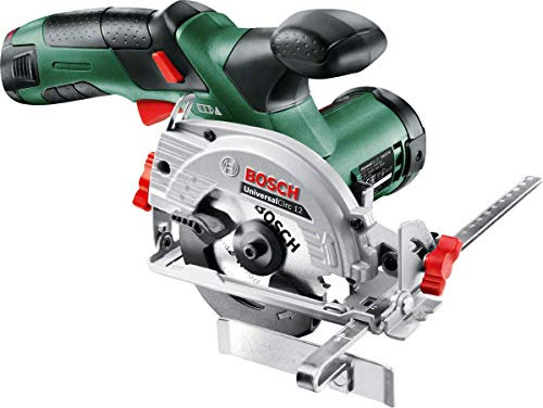 Bosch Akku Mini Handkreissäge UniversalCirc 12 (ohne Akku, 12 Volt System, im Karton)