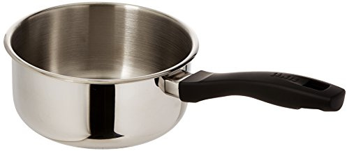 IBILI, Pentolino Induktion, 18 cm, acciaio inox, adatto per piani cottura a induzione.