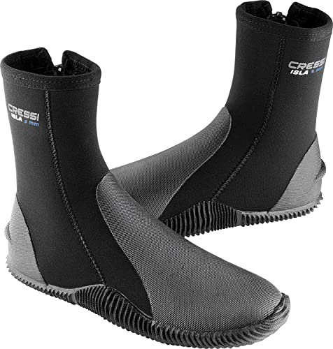 Cressi ISLA Black with Blue Logo 3 mm XS