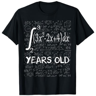 18e anniversaire 18 ans de calcul intégral mathématique T-Shirt