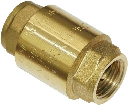 Druckluft Wasser Rückschlagventil Messing (3/4)