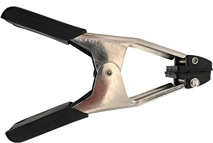 FEMSIS 7-Zoll-Stahl-Metall-Federklemmen 175 mm Clip Max Backenöffnung 2 Zoll große Super-Heavy-Duty-Federklemme for die Heimwerker-Holzbearbeitung