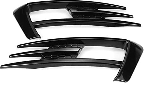 Front Grill Für Golf 7 MK7 2013–2017 Glänzend Schwarz Auto-Stoßstange Nebelscheinwerfer Kühlergrill-Abdeckung Nieren Kühlergrill