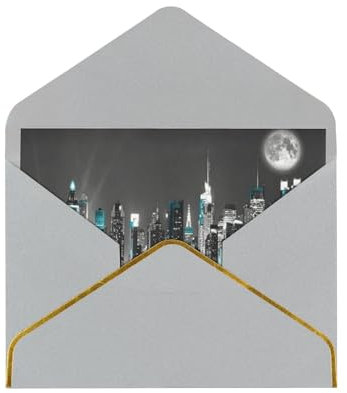 New York Paintings Grußkarten. Blanko-Karten und Umschläge. Verwendet als Geburtstagskarten, Weihnachtskarten, Dankeskarten, Ermutigungskarten usw.