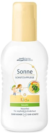 Medipharma - Solare Corpo Kids SPF 50+ Spray 200 ml - Protezione Alta per Bambini - Texture Leggera e Non Unge - Resistente all’Acqua - Senza Alcol e Parabeni