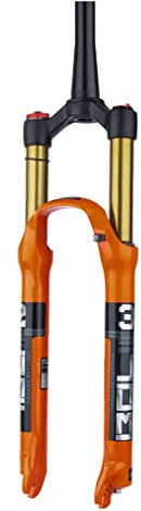26 27,5 29 Luftgabel Reise 100 mm Mountainbike Federgabel Kegelrohr Vordergabel QR 9 mm manuelle Verriegelung Scheibenbremsgabel