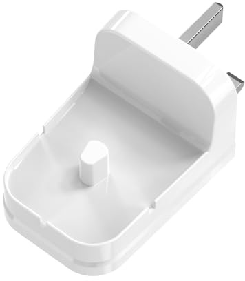 Wall Charger Compatible with Braun Oral B Electric Toothbrush iO3 iO4 iO5 iO6, Genius,Pro, Smart, Vitality, Kids Wall Mounted UK Plug Inductive Charging Base