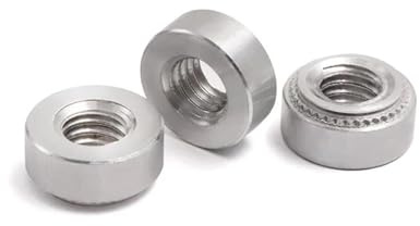 Dado autobloccante in acciaio inossidabile 304 zincato, dado a pressare M3 M4 M5 M6 M8, elementi di fissaggio for macchine utensili(304-CLS,M8-1(5PCS))