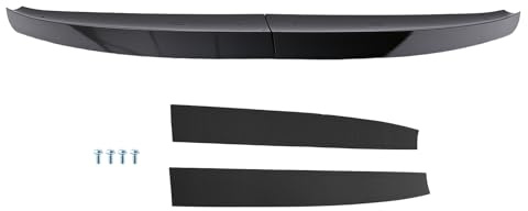 maxpeedingrods Rear Roof Spoiler Set Gloss Black for Ford Transit Custom 20 | Sport Style 2-Piece Set Lightweight ABS Self-Adhesive Paint-Matched Gloss Finish Improves Sporty Look Aerodynamic Design