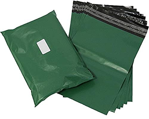 Triplast postpåse i plast – olivgrön 100 14 x 20 Olivgrön