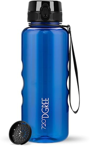 720°DGREE Trinkflasche „uberBottle“ Sieb – 6 Größen, über 40 Farben wählbar