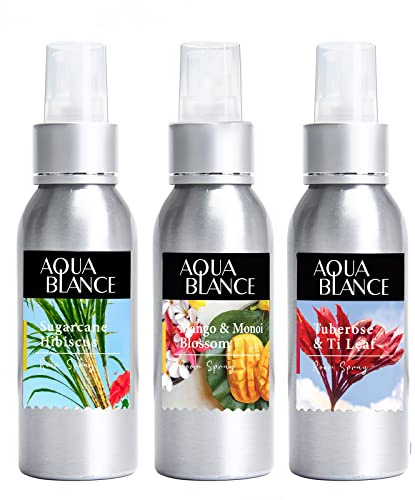 Fragrant Room Spray, Hawaiian Luau, 3 x 3.4 fl oz, Air Fresheners Odor Eliminator for Home, Bathroom, Concentrated Room Spray